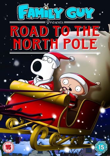Family Guy, Road To The North Pole. Free Postage!