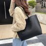Tote Bag for Women,Ladies Handbag,Soft PU Leather Large Capacity Women's Top Handle Shoulder Bag Image 5