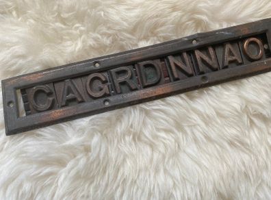 Victorian House Name sign