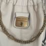 Marc Jacobs Cream Lambskin Leather Bag - The Christina Tote - Image 2