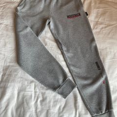 Mens Hoodrich grey tracksuit bottoms joggers sweatpants size XS