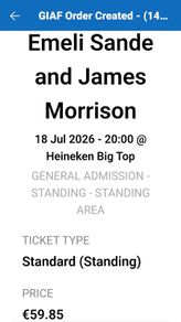 Emile Sande & James Morriston