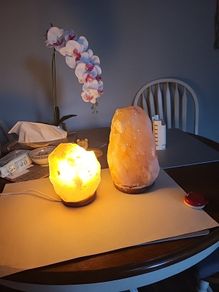 Himalayan salt lamps  10 euro each