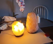 Himalayan salt lamps  10 euro each