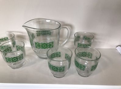 Pitcher & Glasses