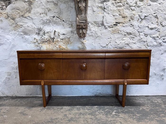Mid Century Modern teak sideboard manufactured by Elliot's of Newbury