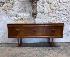 Mid Century Modern teak sideboard manufactured by Elliot's of Newbury