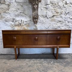 Mid Century Modern teak sideboard manufactured by Elliot's of Newbury