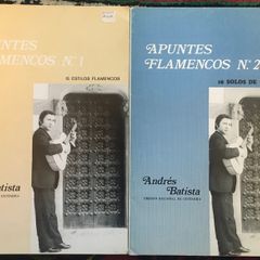 Flamenco Guitar Notation Books x 2