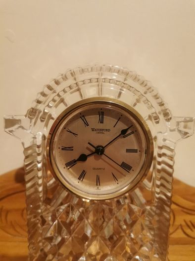 Waterford crystal clock