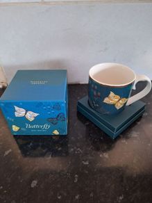 Tipperary crystal butterfly mug