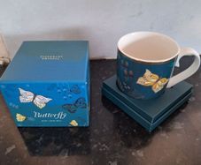 Tipperary crystal butterfly mug