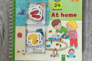 At Home Book with 24 Magnets