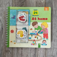 At Home Book with 24 Magnets