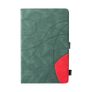 For Samsung Galaxy Tab A 8.0 2019 Dual-Color Splicing Horizontal Flip PU Leather Case With Holder & Card Slots Green Image 6