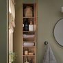 Bathroom cabinet tall and narrow space saving Image 7