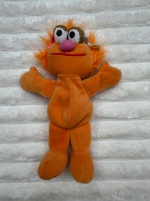 Vintage 1997 Tyco Sesame Street Zoe Bean Bag Plush approx. 8" Used Please see pictures