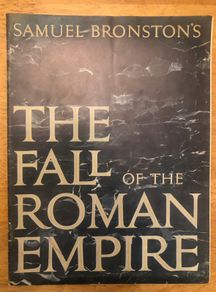 The Fall of the Roman Empire 1964 Souvenir Film Programme