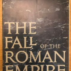 The Fall of the Roman Empire 1964 Souvenir Film Programme