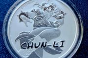 1 Oz Silver 2022 Tuvalu  1 Dollar - Elizabeth II Chun-Li coin