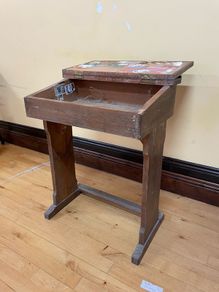 Vintage School Desk