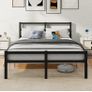 King Bed Frame with Headboard Image 8
