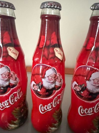 5 Vintage Coca Cola bottles