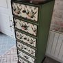 Tall boy chest of drawers Image 4