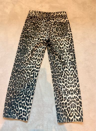 Leopard jeans