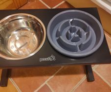 Dog feeder set