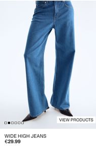 Wide leg Jeans