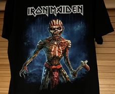 Iron Maiden Book of Souls Tour t shirt