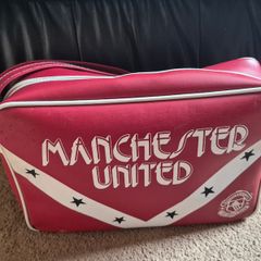 Manchester United vintage 1970's kit bag.