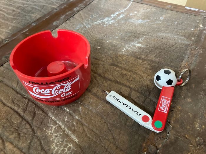 Coca Cola Italia 1990 Set plastic