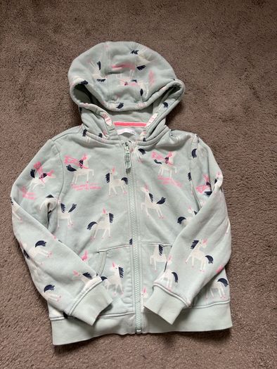M&S girls hoodie 6/7years