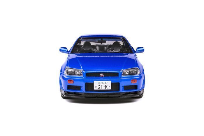 Nissan Skyline GT-R R34 Metallic Blue - New in Box - 1/18