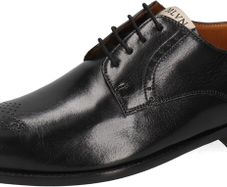 Melvin & Hamilton Men's Shoes, Derby Dylan 1, Black, EU 44, UK 10, USA 11
