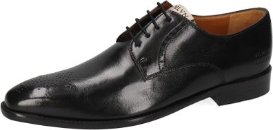 Melvin & Hamilton Men's Shoes, Derby Dylan 1, Black, EU 44, UK 10, USA 11