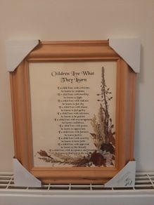 Frame with Pressed Flowers by Wild Irish