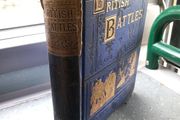 book vintage British  Battles on Land and Sea By James Grant illustrated  history world