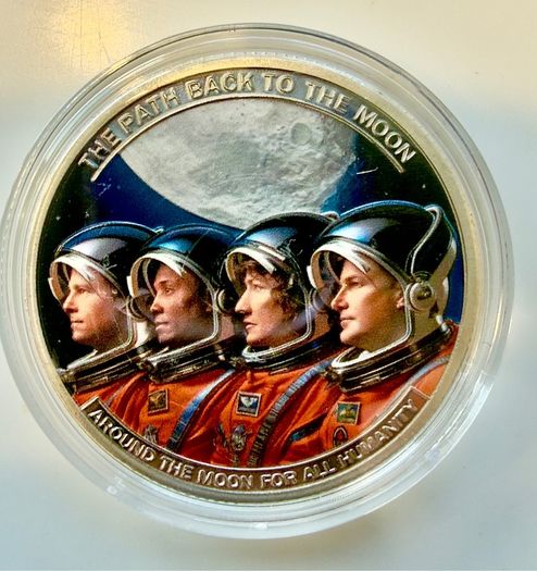 Artemis II Moon Mission commemorative coin