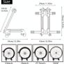 Bicycle Display Stand park  - Free Delivery Nationwide Image 2