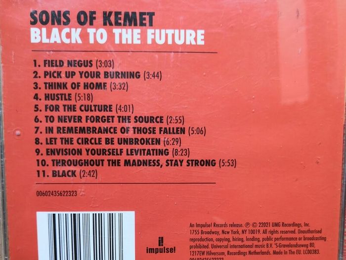 Sons Of Kemet - Black To The Future CD