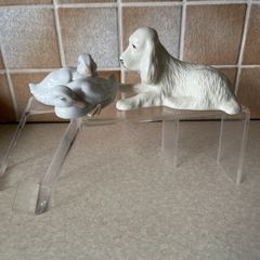 Donegal China Dog & Neo Porcelain Ducklings