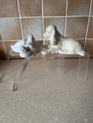 Donegal China Dog & Neo Porcelain Ducklings