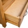 TV Cabinet 90x35x48 cm Solid Oak Wood Image 6