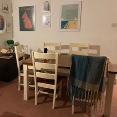 Table and 6 chairs
