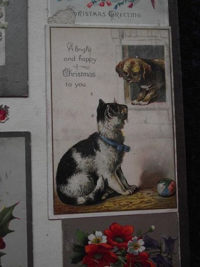 Victorian/Edwardian Album of colourful scraps - Circa 1890's/1900's