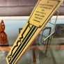 Vintage Mid Century Key Shaped Wooden Wall Mounted Key Holder 1950s Image 2