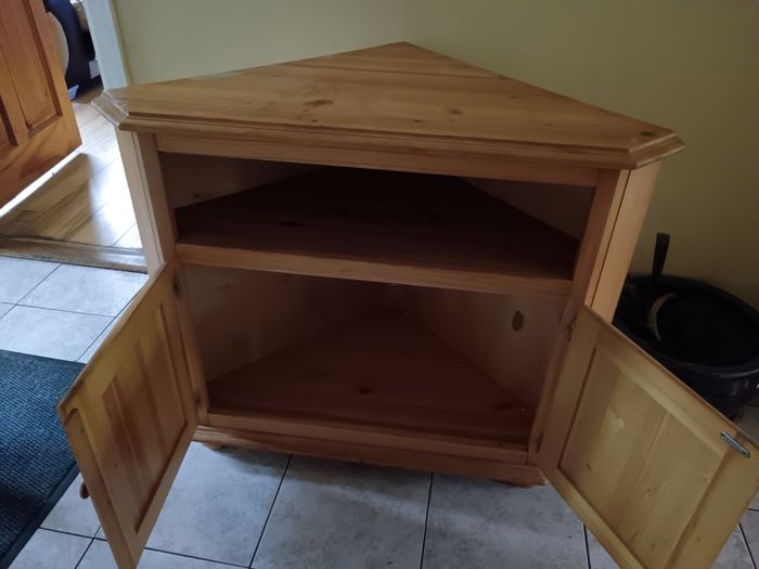 Solid Wooden Pine T.V.Unit.
